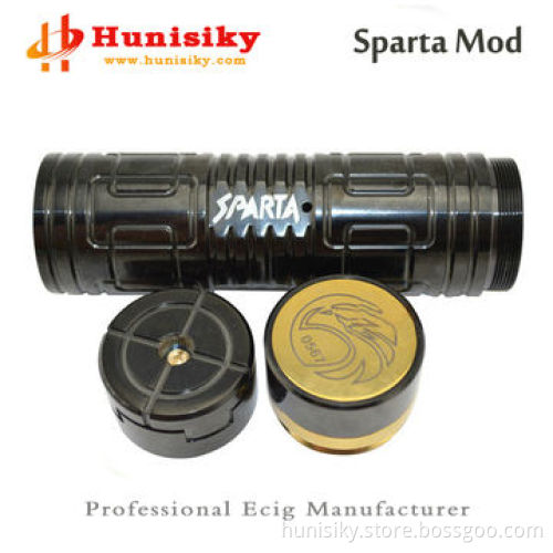 Hottest Sale, 26650, Sparta Mod with SS and Black Color